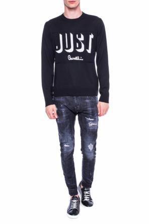 Sweter z wyszytym logo, zdjęcie 2 Sweter z wyszytym logo od Just Cavalli